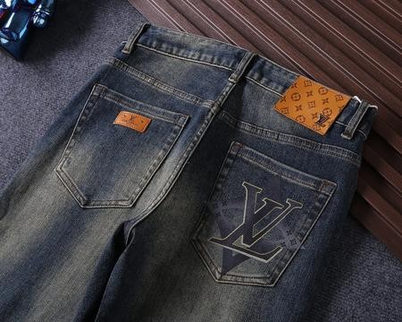 Designer Brand L High Quality Men Denim Jeans For Fall and Winter E808 2024FW