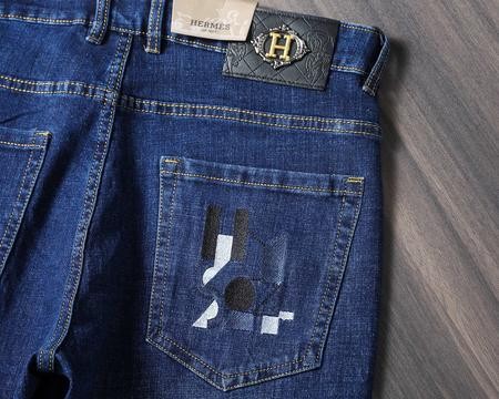 Designer Brand H High Quality Men Denim Jeans For Fall SIZE 39-42 E808 2024FW