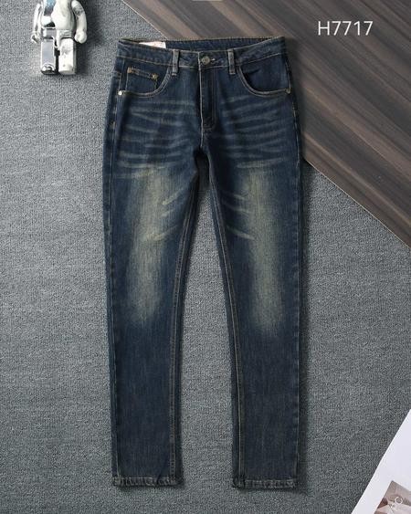 Designer Brand H High Quality Men Denim Jeans For Fall SIZE 39-42 E808 2024FW