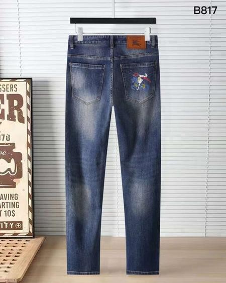 Designer Brand B High Quality Men Denim Jeans For Fall SIZE 39-42 E808 2024FW