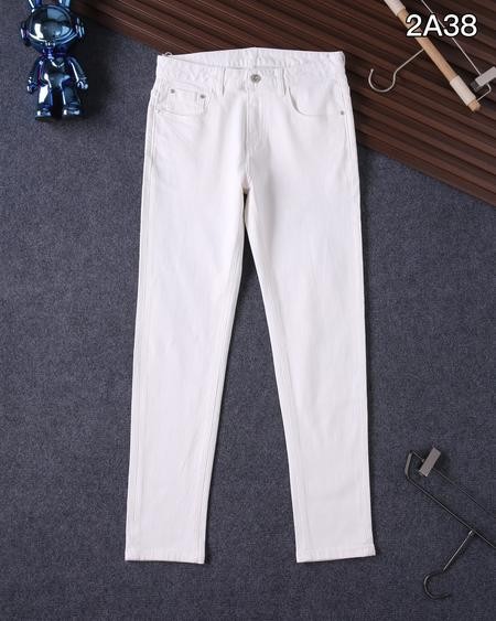 Designer Brand D High Quality Men Jeans White For Fall SIZE 39-40 E808 2024FW