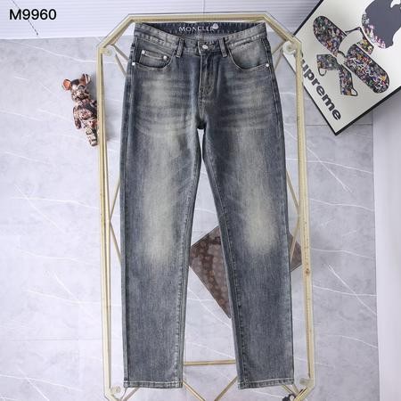 Designer Brand Mon High Quality Men Jeans For Fall SIZE 39-40 E808 2024FW