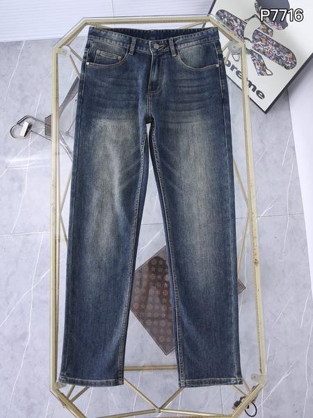 Designer Brand P High Quality Men Jeans For Fall SIZE 39-42 E808 2024FW