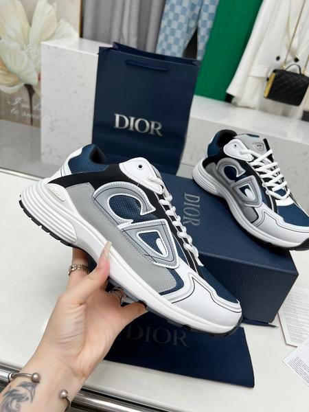 Designer Brand D High Quality Men and Women Sneakers Genuine Leather Insole G108 2024FW