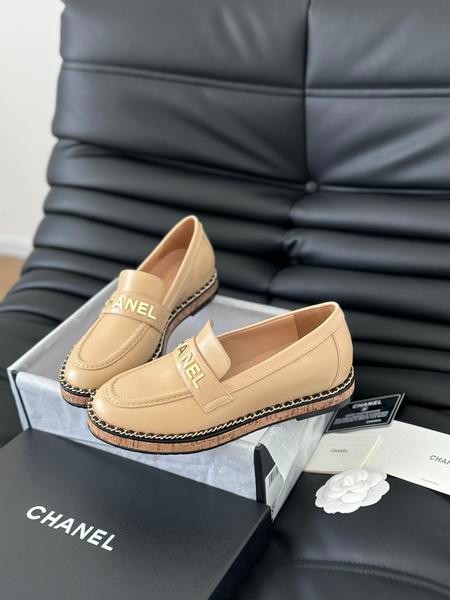 Designer Brand C High Quality Women Leather Loafers Sheepskin Insole G108 2024FW