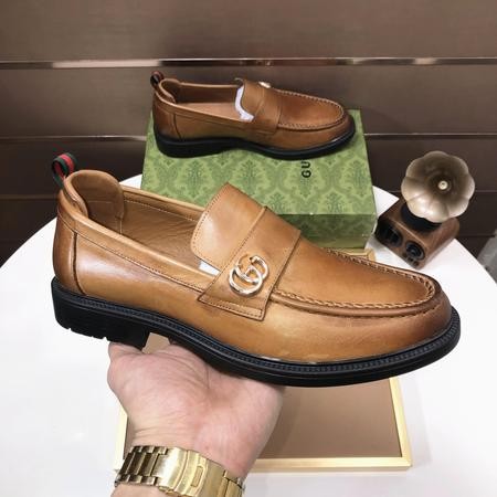 Designer Brand G High Quality Men Loafers Genuine Leather Insole G108 2024FW