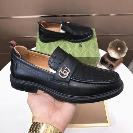 Designer Brand G High Quality Men Loafers Genuine Leather Insole G108 2024FW