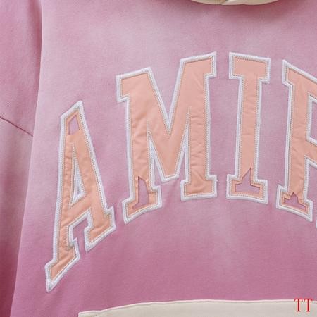 Designer Brand AMI High Quality Men and Women Hoodies Euro Size Oversize D1908 2024FW