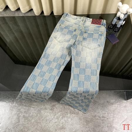 Designer Brand L High Quality Men Denim Jeans Euro Size D1908 2024FW