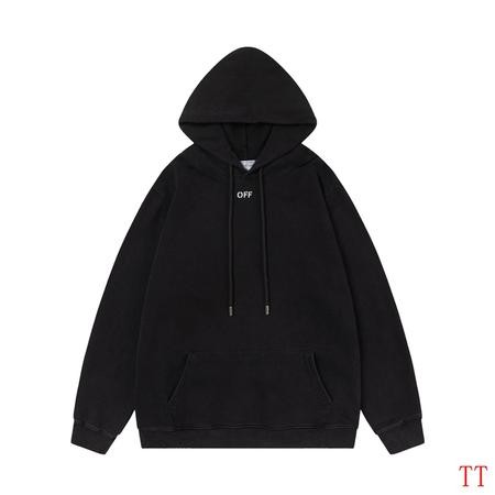 Designer Brand OW High Quality Men and Women Hoodies Euro Size D1908 2024FW