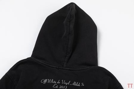 Designer Brand OW High Quality Men and Women Hoodies Euro Size D1908 2024FW