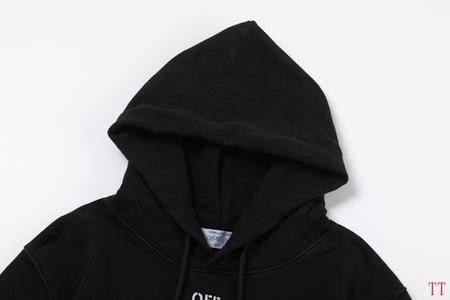 Designer Brand OW High Quality Men and Women Hoodies Euro Size D1908 2024FW