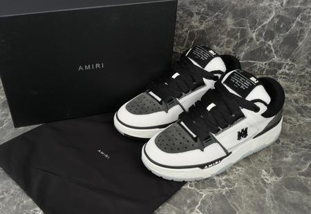 Design Brand AMI Men Sneakers Original Quality Leather G608 2024FW