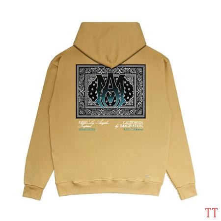 Design Brand AMI Men and Women Hoodies High Quality D1909 2024FW