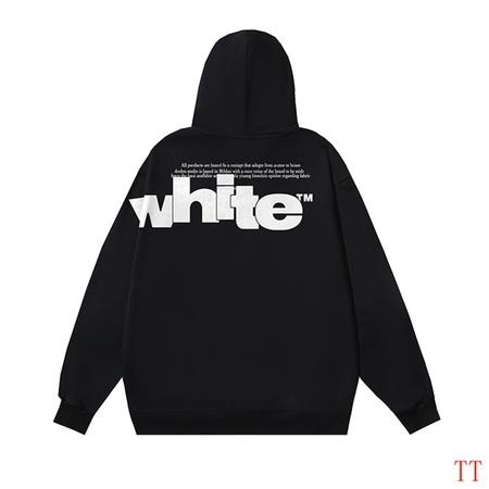 Design Brand OW High Quality Men and Women Hoodies Oversize Euro Size S-XL D1909 2024FW