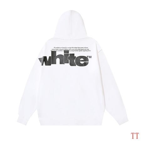 Design Brand OW High Quality Men and Women Hoodies Oversize Euro Size S-XL D1909 2024FW