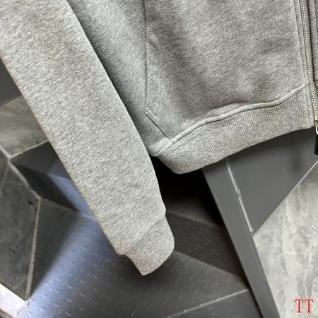 Design Brand B High Quality Men Zip Hoodies Euro Size D1910 2024FW