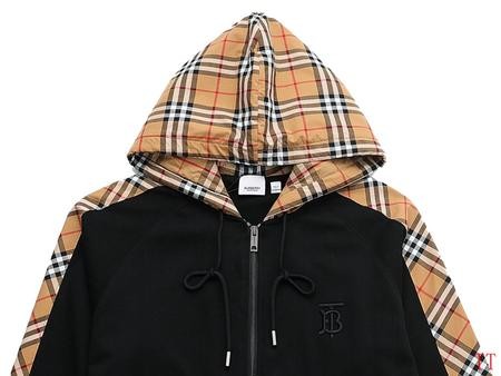 Design Brand B High Quality Men Zip Hoodies Euro Size D1910 2024FW