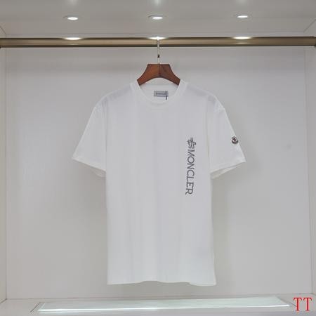 Design Brand Mon High Quality Men Short Sleeves Tshirts D1910 2024FW