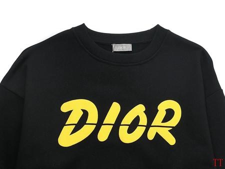 Design Brand D High Quality Men and Women Sweat Shirts Euro Size D1910 2024FW