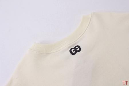 Design Brand G High Quality Men and Women Sweat Shirts Cotton Euro Size D1910 2024FW