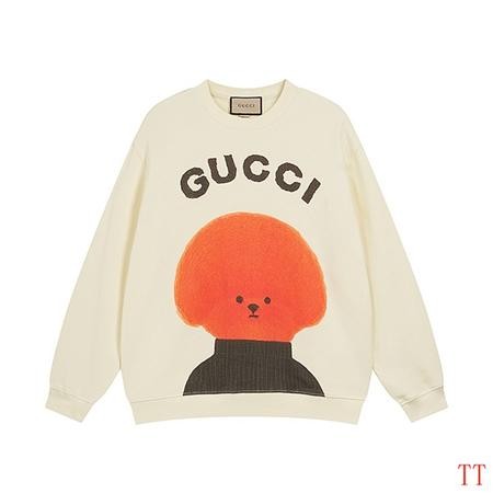 Design Brand G High Quality Men and Women Sweat Shirts Cotton Euro Size D1910 2024FW