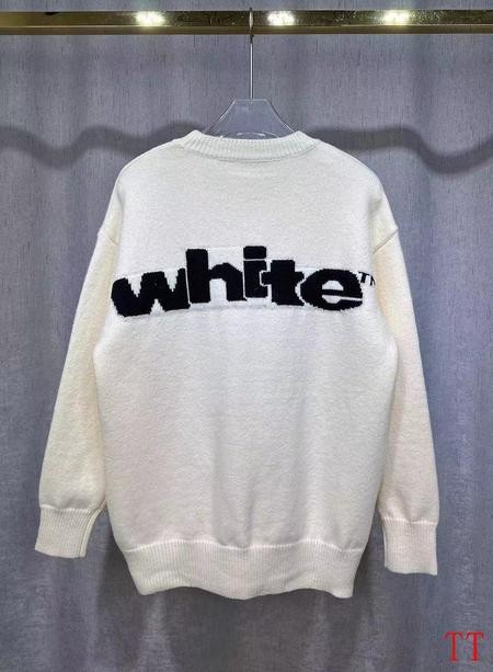 Design Brand OW High Quality Men and Women Sweaters D1910 2024FW