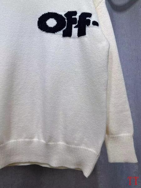 Design Brand OW High Quality Men and Women Sweaters D1910 2024FW