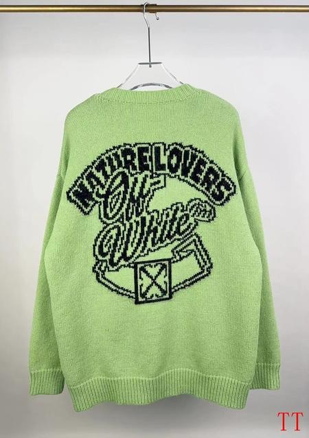 Design Brand OW High Quality Men and Women Sweaters D1910 2024FW