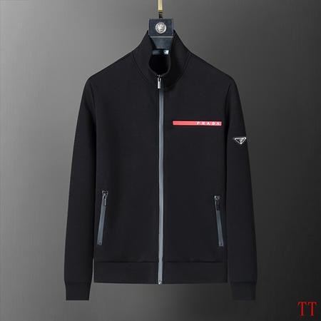 Design Brand P High Quality Men Track Suits of Zip Jacket and Pants D1910 2024FW