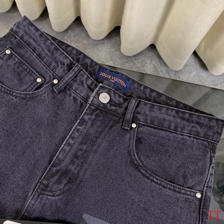 Design Brand L High Quality AAAA Men Jeans Euro Size Length 100-106cm D1910 2024FW