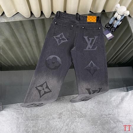 Design Brand L High Quality AAAA Men Jeans Euro Size Length 100-106cm D1910 2024FW