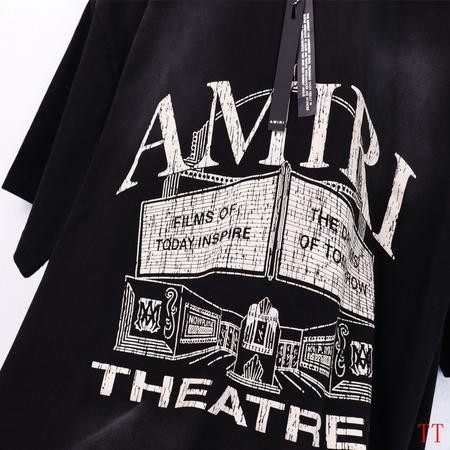 Design Brand AMI High Quality AAAA Men and Women Short Sleeves Tshirts Euro Size D1910 2024FW