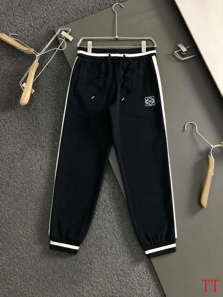 Design Brand LOE High Quality AAAA Men Track Suits of Zip Sweat Shirt and Pants Euro Size D1910 2024FW