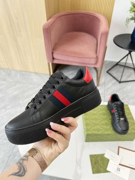 Design Brand G High Quality Men and Women Sneakers Genuine Leather H311 2024FW