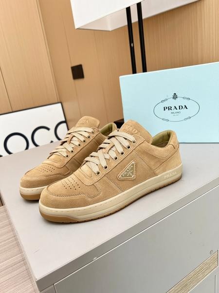 Design Brand P High Quality Men and Women Sneakers Genuine Leather H311 2024FW