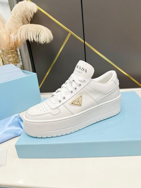 Design Brand P High Quality Women Sneakers Genuine Leather H311 2024FW