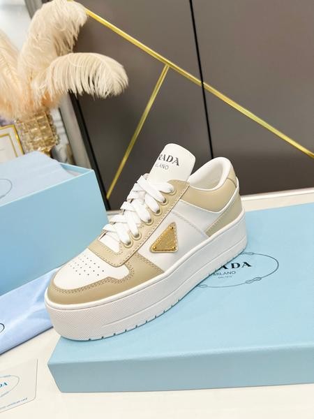 Design Brand P High Quality Women Sneakers Genuine Leather H311 2024FW