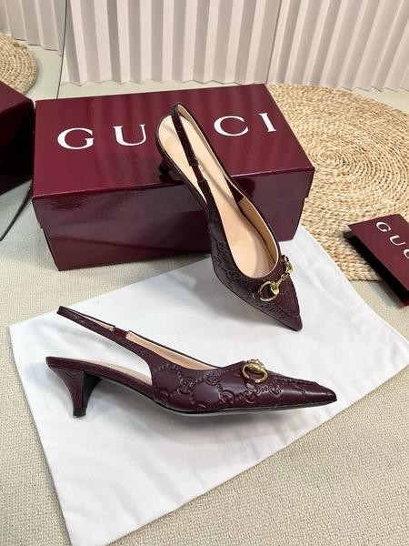 Design Brand G Original Quality Women 5cm Heels Genuine Leather G111 2024FW