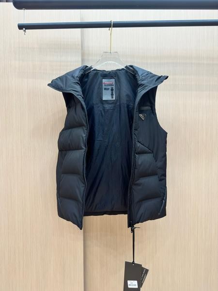 Design Brand P Original Quality Men Down Vest Q211 2024FW