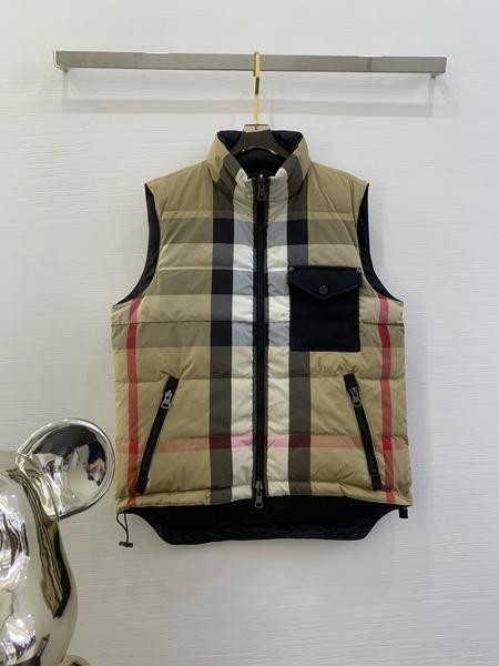 Design Brand B Original Quality Men Down Vest Double Sides Q211 2024FW