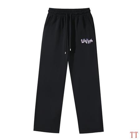 Design Brand OW High Quality Men Sweat Pants Euro Size D1912 2024FW