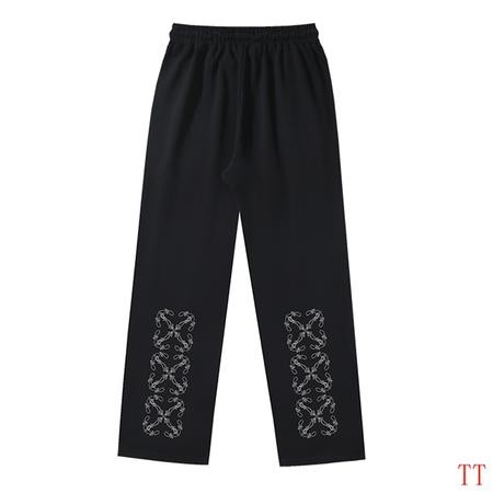 Design Brand OW High Quality Men Sweat Pants Euro Size D1912 2024FW