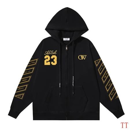 Design Brand OW High Quality Men Hoodies Euro Size D1912 2024FW