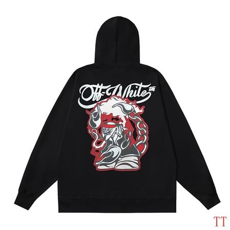 Design Brand OW High Quality Men Hoodies Euro Size D1912 2024FW