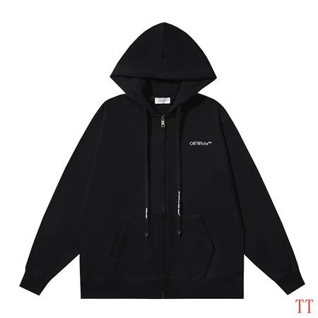 Design Brand OW High Quality Men Hoodies Euro Size D1912 2024FW