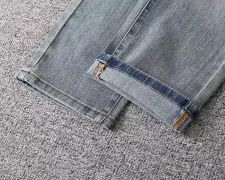 Design Brand F High Quality Men Denim Jeans E812 2025ss