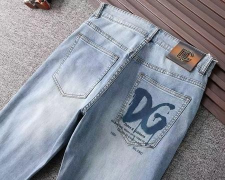 Design Brand DG High Quality Men Denim Jeans E812 2025ss