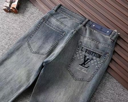 Design Brand L High Quality Men Denim Jeans E812 2025ss