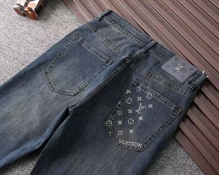 Design Brand L High Quality Men Denim Jeans E812 2025ss